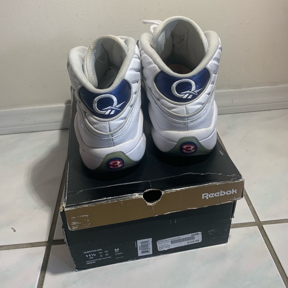 Reebok Question Mid Blue Toe (2014) - Picture 4 of 5